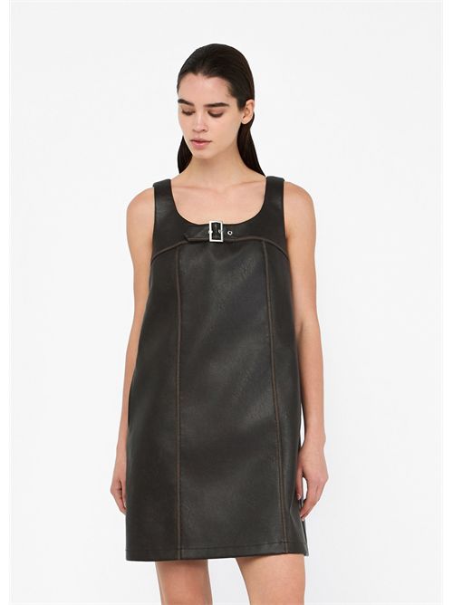 Vestito corto in tessuto spalmato LIU JO | MF5314E1051/X0558